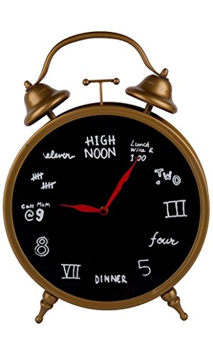 Vintage Decorative Metal Table Clock