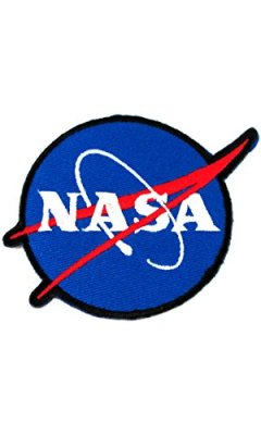 1 X NASA Logos Iron on Patches