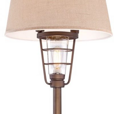 Industrial Nightlight Lantern Floor Lamp