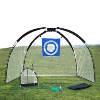 Daily Fitness 3 In 1 Portable Golf Practice Net Set
