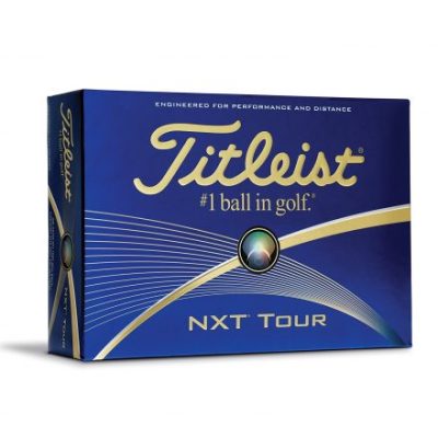 Titleist NXT Tour Golf Balls, White (One Dozen)