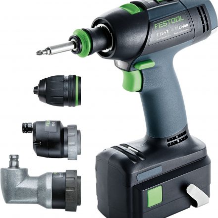 Festool T18+3 Li Set 564575 Cordless Drill