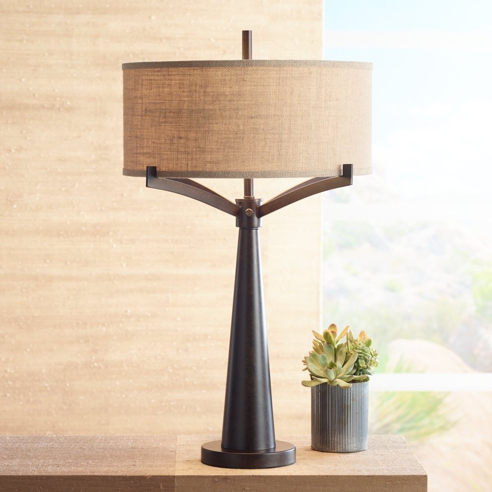 Tremont Bronze Iron Table Lamp - Image 4