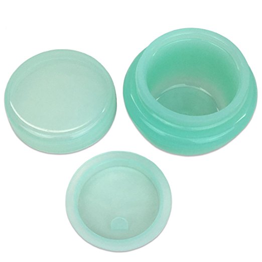 Beauticom® 12 Pieces 10G/10ML High Quality Green Frosted Container Jars with Inner Liner for Pills, Medication, Ointments and Other Beauty and Health Aids - BPA Fre - Image 6