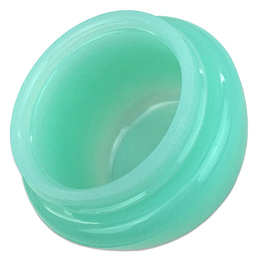 Beauticom® 12 Pieces 10G/10ML High Quality Green Frosted Container Jars with Inner Liner for Pills, Medication, Ointments and Other Beauty and Health Aids - BPA Fre - Image 3