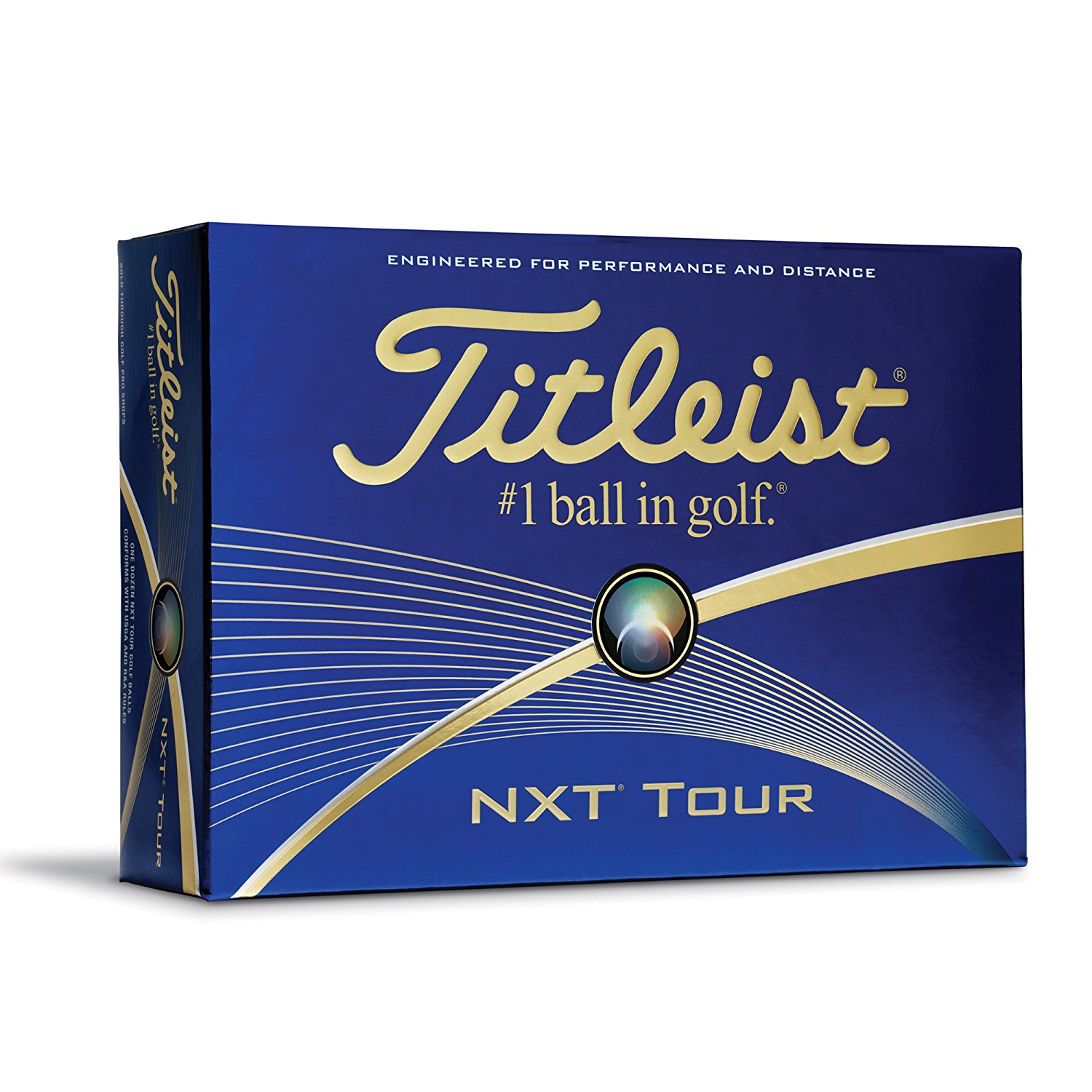 Titleist NXT Tour Golf Balls, White (One Dozen)