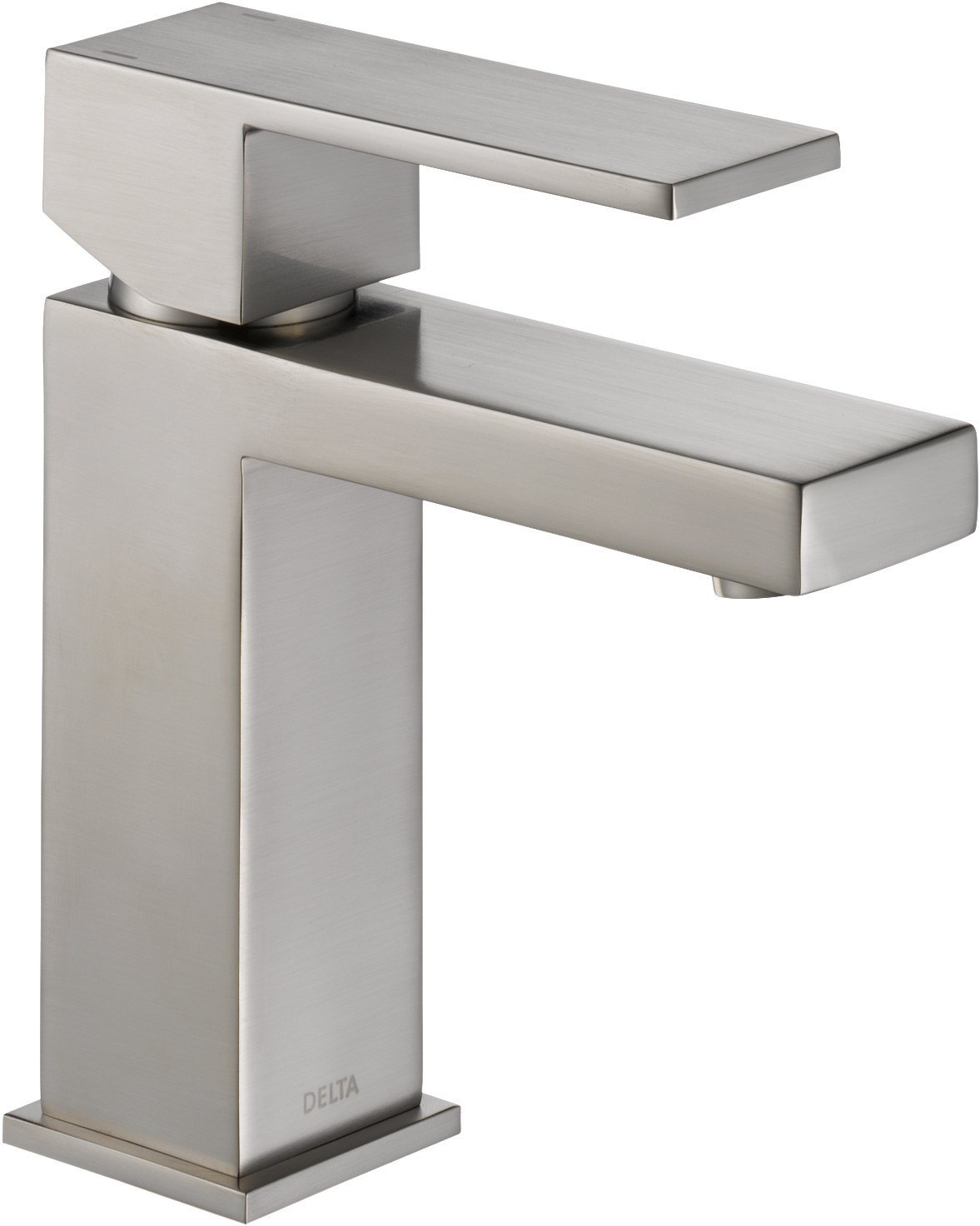 Delta Faucet Modern Single Handle Bathroom Faucet, Stainless