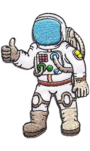 Astronaut - A journey to space Iron on Patches